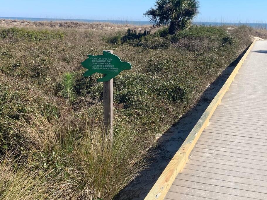Feelin Tip'Sea-Oceanview Retreat Steps To Beach Hilton Head Island Bagian luar foto