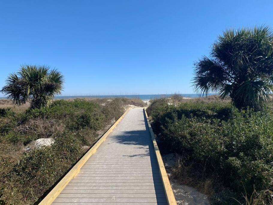 Feelin Tip'Sea-Oceanview Retreat Steps To Beach Hilton Head Island Bagian luar foto